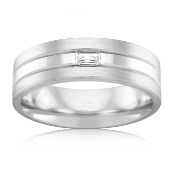 FR3677 Wedding Band - Starfire Diamond Jewellery