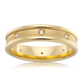 HD2589 - Wedding Band - Starfire Diamond Jewellery