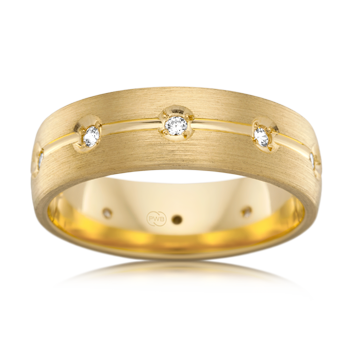 HDE3296 - Wedding Band - Starfire Diamond Jewellery