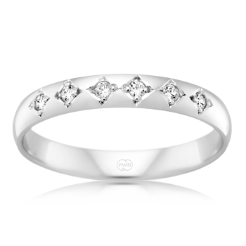 HHR1227- Wedding Band - Starfire Diamond Jewellery
