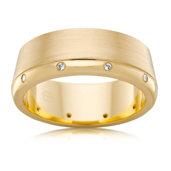 HR3340 - Wedding Band - Starfire Diamond Jewellery