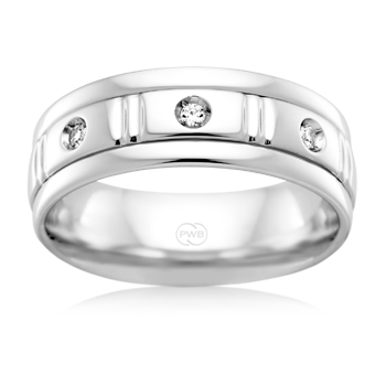 J3082 - Wedding Band - Starfire Diamond Jewellery