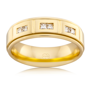 J3365-Wedding Band - Starfire Diamond Jewellery